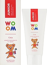 Pasta do zębów dla dzieci - Woom Junior Cola Toothpaste — Zdjęcie N2