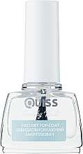 Szybkoschnący top coat - Quiss Healthy Nails №7 Fast Dry Top Coat — Zdjęcie N1