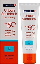 Krem ochronny przeciw promieniom UV do twarzy do skóry suchej SPF 50 - Novaclear Urban Sunblock  — Zdjęcie N2