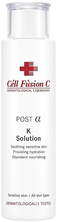 Tonik do skóry wrażliwej z witaminą K - Cell Fusion C Expert K Solution — Zdjęcie N1