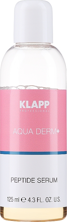 Serum do twarzy - Klapp Aqua Derm + Peptide Serum — Zdjęcie N1