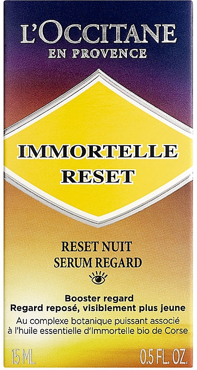 Serum pod oczy - L'Occitane Immortelle Reset Nuit Serum Regard — Zdjęcie N3