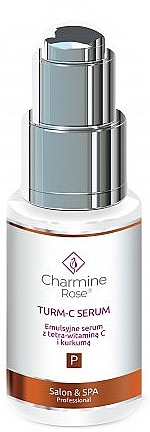 Emulsyjne serum z tetra-witaminą C i kurkumą - Charmine Rose Turm-C Serum — Zdjęcie N1