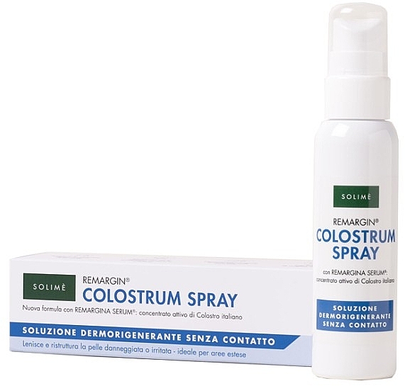 Rewitalizujący spray do ciała - Solime Remargin Colostrum Spray — Zdjęcie N1