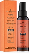 Kup Przeciwsłoneczny spray do twarzy - Philip Martin's Face Tan SPF 30
