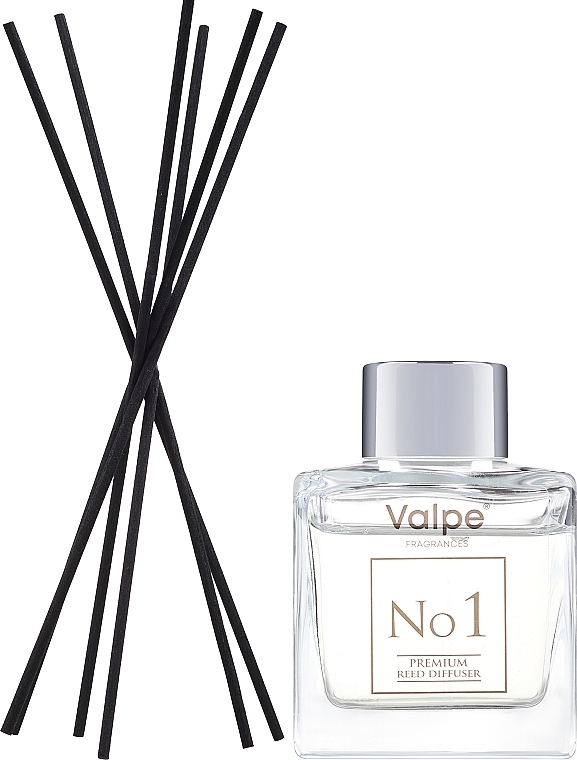 Dyfuzor zapachowy z drzewem agarowym i wanilią - Bispol Premium No1 Reed Diffuser — Zdjęcie N2