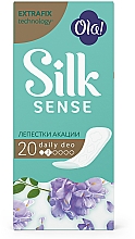 Kup Wkładki higieniczne Płatki akacji, 20 szt. - OLA! Silk Sense Light Daily Deo