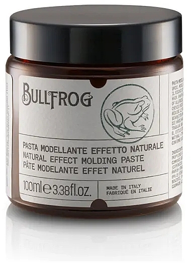 Pasta do stylizacji włosów, matowa - Bullfrog Molding Paste — Zdjęcie N1