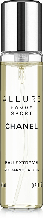 Chanel Allure Homme Sport Eau Extreme - Woda perfumowana (purse spray + dwa wymienne wkłady) (edp/3x20ml) — Zdjęcie N3