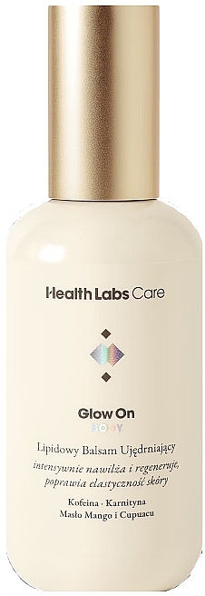 Lipidowy balsam ujędrniający do ciała - HealthLabs Care Glow On Body — Zdjęcie N1