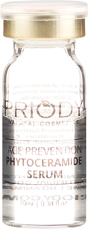Przeciwzmarszczkowe serum do twarzy - Priody Age Prevention Phytoceramide Serum — фото N2
