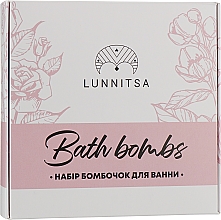 Kup PRZECENA! Kwiatowy zestaw bomb do kąpieli - Lunnitsa (4x100g) *