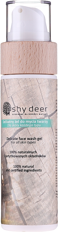 Delikatny żel do mycia twarzy - Shy Deer Delicate Face Gel — Zdjęcie N1