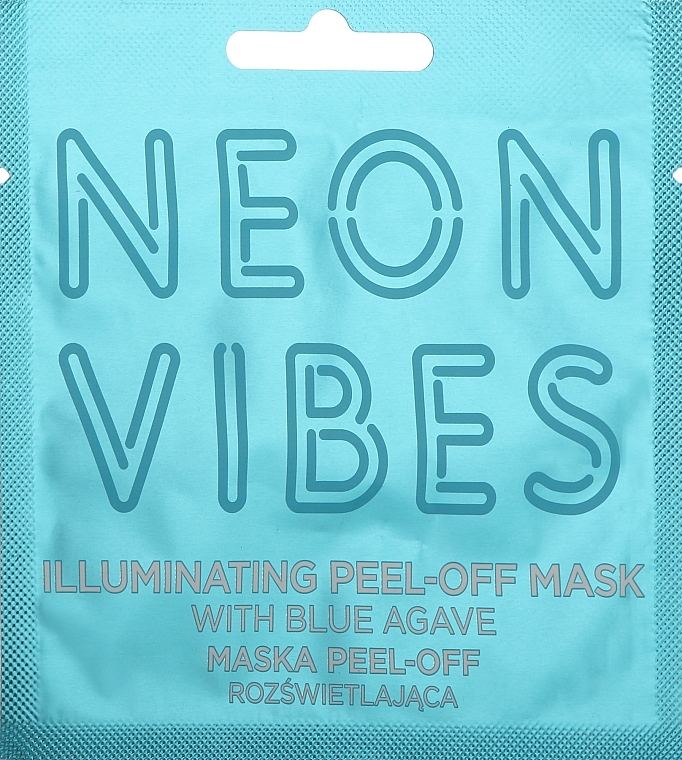 Rozświetlająca maska peel-off do twarzy - Marion Neon Vibes Illuminating Peel-Off Mask — Zdjęcie N1