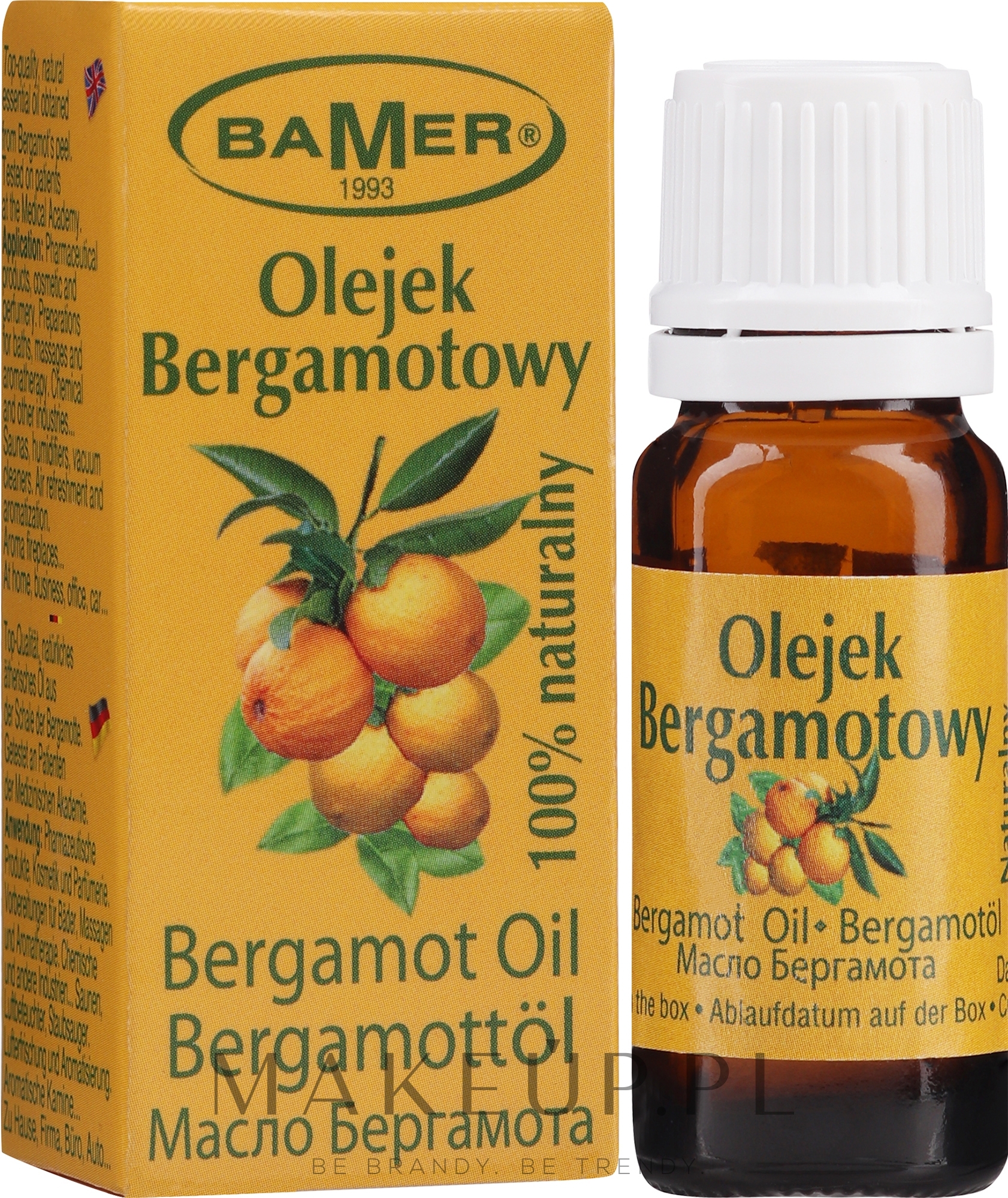 Olejek eteryczny Bergamotka - Bamer — Zdjęcie 7 ml