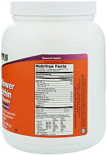 Lecytyna słonecznikowa w proszku - Now Foods Sunflower Lecithin Pure Powder — Zdjęcie N2