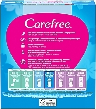 Wkładki higieniczne, 56 szt. - Carefree Cotton FlexiForm Unscented — Zdjęcie N7