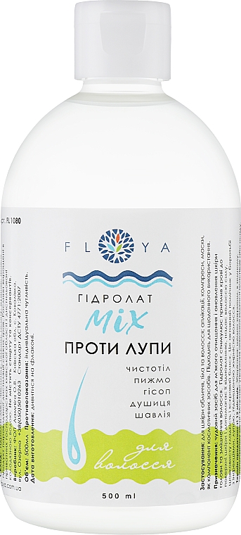 Hydrolat mix przeciwłupieżowy - Floya — Zdjęcie N5