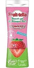 Żel pod prysznic - Nickelodeon Fruit-Tella Strawberry Shower Gel & Shampoo — Zdjęcie N1