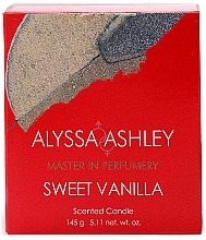 Świeca zapachowa - Alyssa Ashley Sweet Vanilla Candle — Zdjęcie N2
