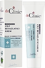 Wybielający krem ​​do twarzy - Dr. Clinic Deep Corrective Whitening Cream — Zdjęcie N2