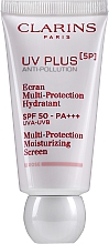 Kup Nawilżająco-ochronny fluid do twarzy SPF 50 - Clarins UV Plus [5P] Anti-Pollution SPF 50 Rose