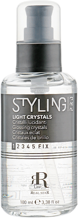 Ciekłe kryształy nabłyszczające włosy - RR LINE Styling Glossing Crystals — Zdjęcie N1