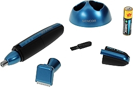 Trymer do włosów w nosie i uszach - Sencor SNC 101BL Nose Ear Hair Trimmer — Zdjęcie N3