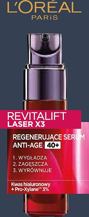 Regenerujące serum anti-age do twarzy - L'Oreal Paris Revitalift Laser X3 — Zdjęcie N5