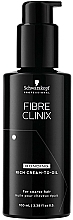 Rewitalizujący kremowy olejek do włosów - Schwarzkopf Professional Fibre Clinix Bonding Light Rich Cream-To-Oil — Zdjęcie N1