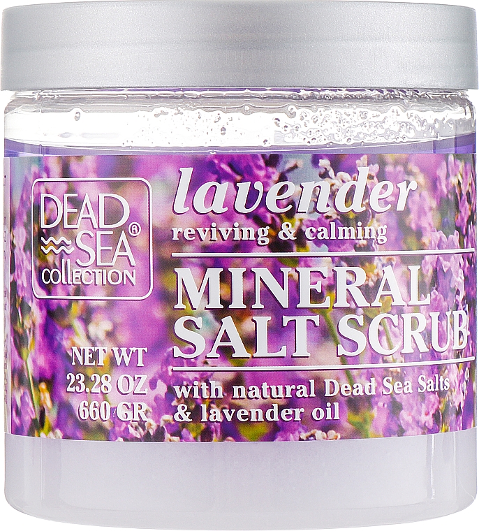 Peeling do ciała z minerałami z Morza Martwego i olejkiem lawendowym - Dead Sea Collection Coconut Salt Scrub — Zdjęcie N1