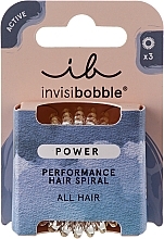 Gumka-bransoletka do włosów - Invisibobble Power Crystal Clear Perfomance Hair Spiral — Zdjęcie N1