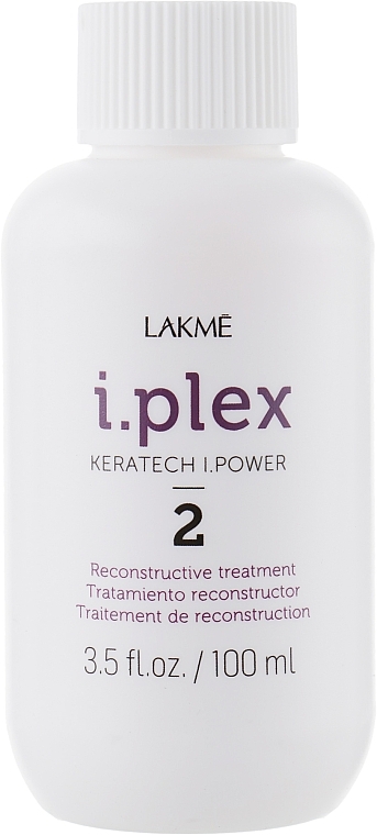 PRZECENA! Próbny zestaw salonowy do odbudowy włosów - Lakme I.Plex Salon Trial Kit (treatment/3x100ml) * — Zdjęcie N6