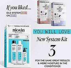 Zestaw - Nioxin System 3 Loyalty Kit (shmp/300ml + h/cond/300ml + h/serum/100ml) — Zdjęcie N2