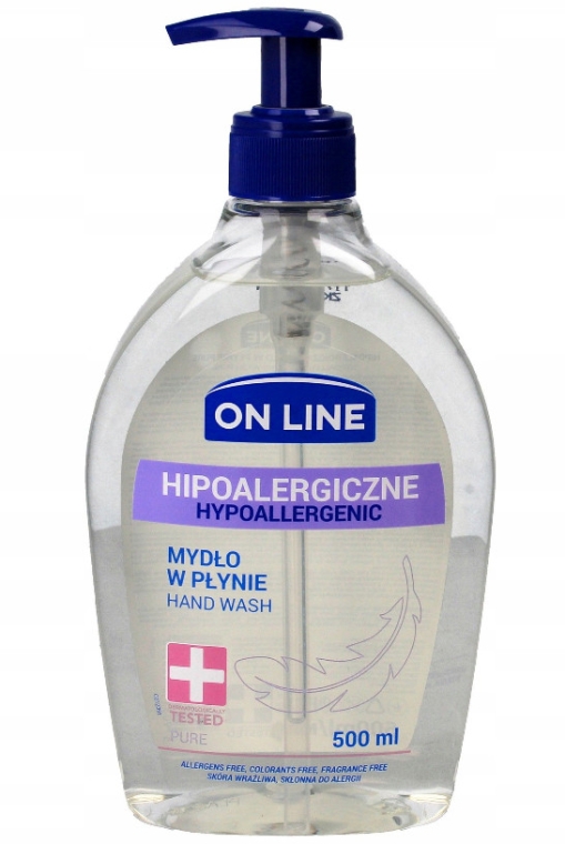 Hipoalergiczne mydło w płynie - On Line Hypoallergenic Pure Soap — Zdjęcie N1