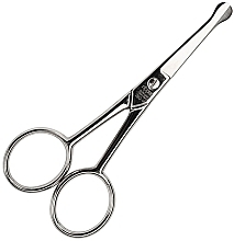 Nożyczki do depilacji nosa i uszu, 10 cm - Nippes Solingen NS 290 1/2 Nose Hair Scissors — Zdjęcie N1