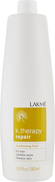 Odżywka do włosów suchych - Lakmé K.Therapy Repair Fluid — Zdjęcie N3