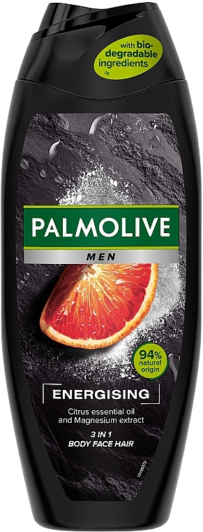 Orzeźwiający żel pod prysznic dla mężczyzn 3w1 cytrusy i magnez - Palmolive MEN Energising