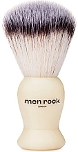 Pędzel do golenia z syntetycznego włosia - Men Rock Synthetic Shaving Brush — Zdjęcie N2