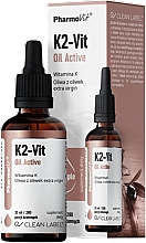 Kup Suplement diety Witamina K i oliwa z oliwek - Pharmovit Clean Label K2-Vit Oil Active