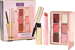 Kup Zestaw - Tarte Cosmetics Glamorous Gifts Travel Set (eyeshadow/5,1g + mascara/4ml + lip/balm/1,3g)