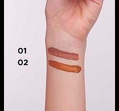 Bronzer - Eveline Cosmetics Wonder Match Liquid Bronzer Contour — Zdjęcie N1