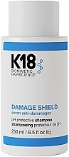Odżywczy szampon do włosów z ochroną przed uszkodzeniami - K18 Hair Biomimetic Hairscience Damage Shield pH Protective Shampoo — Zdjęcie N1