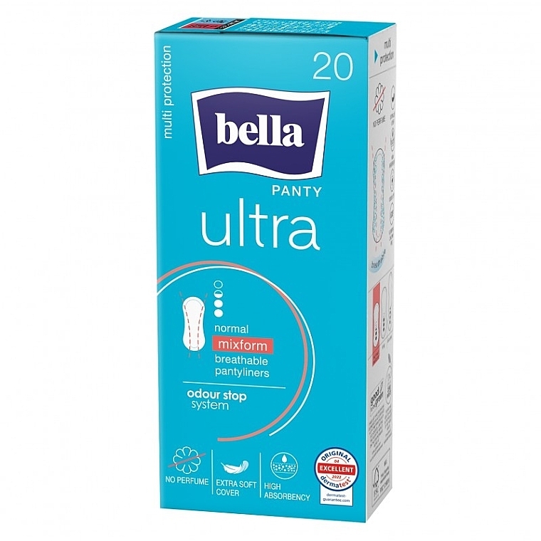 Podpaski higieniczne, 20 sztuk - Bella Panty Ultra Normal MixForm — Zdjęcie N1