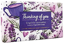 Mydło Myślę o Tobie - The English Soap Company Occasions Collection English Lavender Thinking Of You Soap — Zdjęcie N1