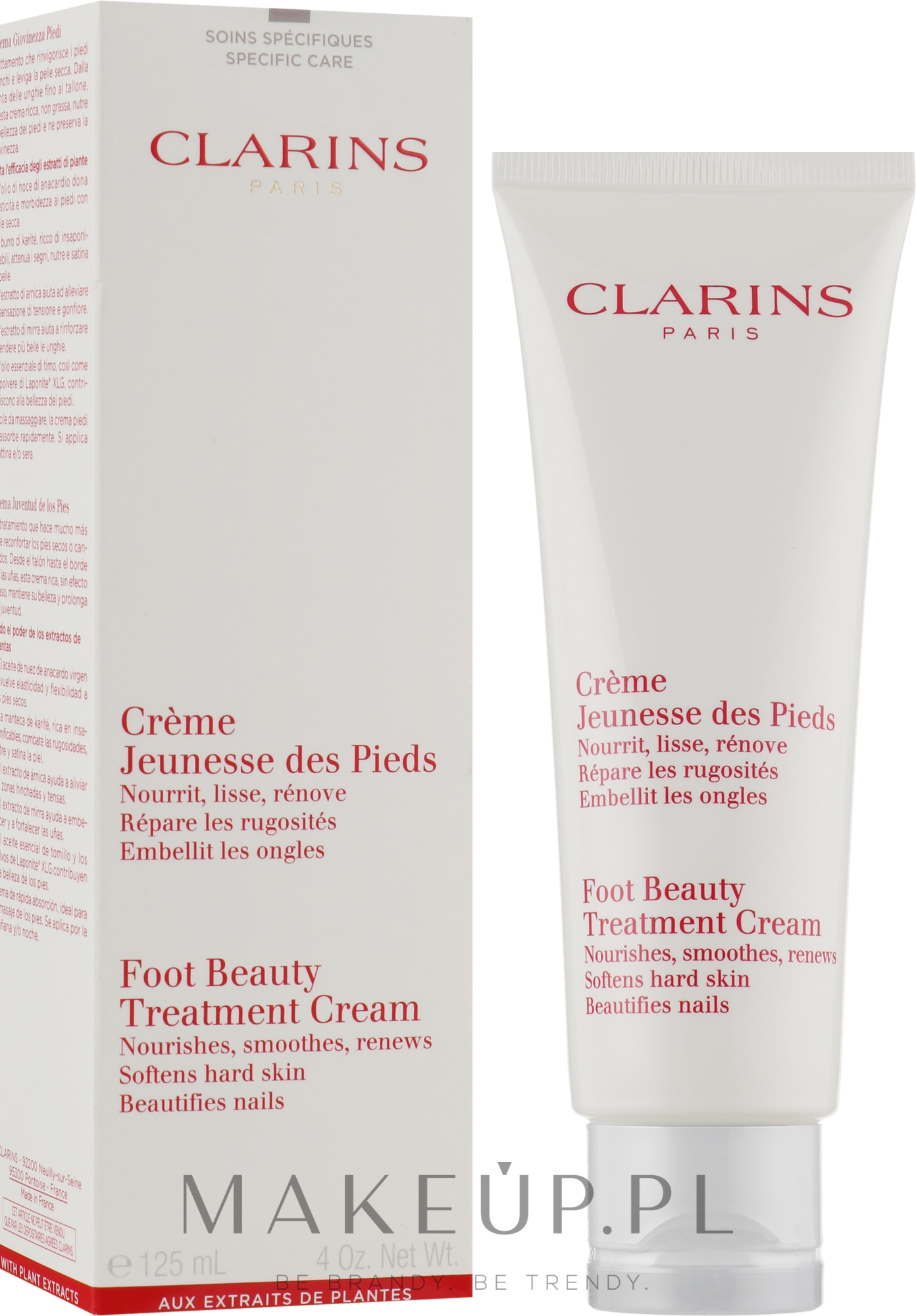 Pielęgnacyjny krem do stóp - Clarins Foot Beauty Treatment Cream — Zdjęcie 125 ml