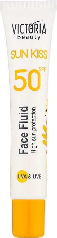 Fluid przeciwsłoneczny - Victoria Beauty Sun Kiss Sun Protection Face Fluid SPF50 — Zdjęcie N1