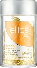 Kup Kapsułki z aloesem i olejem arganowym na piękne i zdrowe włosy - Ellips Smooth & Shiny Hair Vitamins (8 x 1 ml)