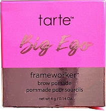 Pomada do brwi - Tarte Cosmetics Big Ego Frameworker Brow Pomade — Zdjęcie N4
