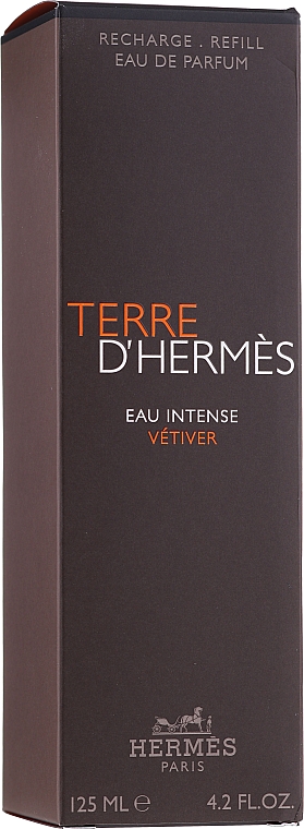 Hermes Terre d'Hermes Eau Intense Vetiver - Woda perfumowana (wymienny wkład) — Zdjęcie N2